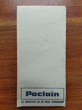 Poclain specialist hydraulic for sale  Shipping to Ireland