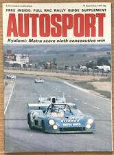 Autosport magazine nov for sale  LEICESTER