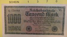 1370 banknote deutschland gebraucht kaufen  Stuttgart