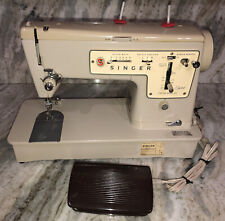 Máquina de costura vintage Singer Zig Zag modelo 457 estilista-EXCELENTE ESTADO-RARO comprar usado  Enviando para Brazil