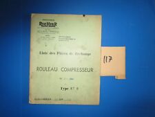 117 richier compressor d'occasion  Expédié en Belgium