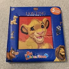 Disney O Rei Leão Meu Primeiro Puzzle Board Story Book 5 quebra-cabeças completos comprar usado  Enviando para Brazil