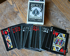 Baralho de cartas de bicicleta pôquer 808 coringa exclusivo na parte de trás de uma rainha, cartão preto em branco comprar usado  Enviando para Brazil
