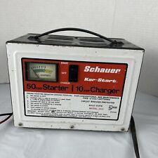 Schauer 50 AMP Start / 10 AMP carregador de bateria Starter modelo J412 fabricado nos EUA comprar usado  Enviando para Brazil