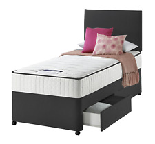 Single Divan Bed Set 3FT Drawer Option With Mattress for Kids Adults & Children for sale  WEDNESBURY