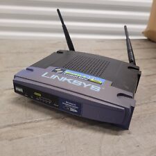 Router inalámbrico de banda ancha Linksys G WRT54G 2,4 GHz 802,11g conmutador de 4 puertos segunda mano  Embacar hacia Mexico