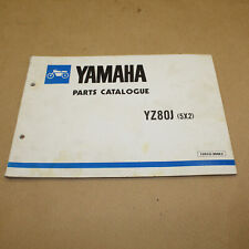 Parts list yamaha d'occasion  Neuilly-en-Thelle