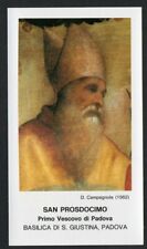 Holy card de San Prosdocimo santino image pieuse estampa andachtsbld, usado comprar usado  Enviando para Brazil