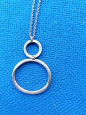 Silver fossil necklace for sale  CREWE