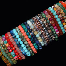 Handmade Natural Healing 4mm 6mm 8mm 10mm Gemstone Round Beads Stretch Bracelet  for sale  Shipping to South Africa
