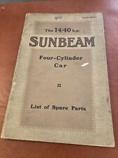 Sunbeam four cylinder for sale  THIRSK