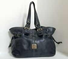 DOONEY & BOURKE Pebble Black Leather Chiara Hand Bag - FREE SHIPPING!!! for sale  Shipping to South Africa