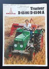 Prospectus tracteur brochure d'occasion  Les Rosiers-sur-Loire