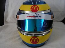 Capacete assinado por Sebastien Bourdais 1.1 2006 réplica com viseira usada de corrida Indy 500 comprar usado  Enviando para Brazil