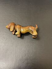 Adorable Vintage Hand Carved Wooden Dachshund Dog Figurine Euc Vintage Condition for sale  Shipping to South Africa