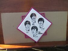 1963 Beatles Pic-Plaque Proudholme Tile 4.25" x 4.25" Plastic Frame with Hook comprar usado  Enviando para Brazil