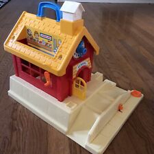 Versão 1988 Vintage Fisher Price Little People Escola Playground Casa De #2550 somente comprar usado  Enviando para Brazil