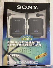 Sistema de micrófono inalámbrico Sony WCS-999 900 MHz - nuevo - nunca abierto segunda mano  Embacar hacia Argentina