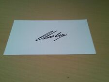 Signed card luton for sale  LINCOLN