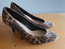 Leopard print shoes for sale  FAREHAM