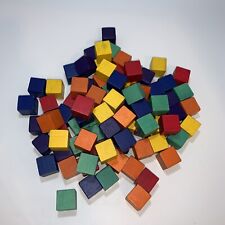 Wooden blocks colored for sale  Seymour
