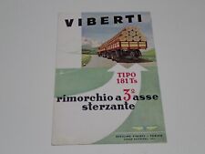 Viberti rimorchio asse usato  Bussoleno