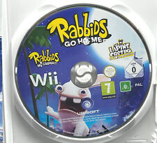 NINTENDO WII SPIEL " RABBIDS GO HOME " NUR DIE CD | gut | DEUTSCH comprar usado  Enviando para Brazil