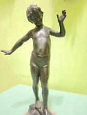 Statua bronzo giovane usato  Reggio Calabria