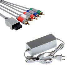 Adaptador CA carregador fonte de alimentação cabo componente HD AV cabo para Nintendo Wii comprar usado  Enviando para Brazil