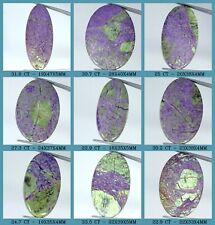Natural Australian Purple Stichtite Loose Gemstone Oval Cabochon for sale  Shipping to South Africa