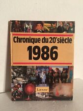 1986 chronique 20eme d'occasion  Laudun-l'Ardoise