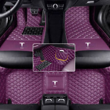 Tapete de assoalho de carro personalizado luxo forro impermeável almofada para pés de carro Tesla 3-S-X-Y comprar usado  Enviando para Brazil