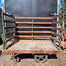Vintage wooden industrial for sale  Chester