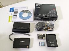 Cámara digital Panasonic LUMIX DMC-FP3 14,1 MP negra caja al por menor cables SD *PROBADO segunda mano  Embacar hacia Argentina