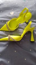 zara green heels for sale  COVENTRY