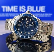 Relógio masculino OMEGA SEAMASTER CO-Axial Master cronômetro 8800/300M azul -... comprar usado  Enviando para Brazil