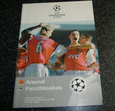 Arsenal panathinaikos 1998 for sale  UK