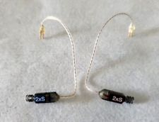 Receptores Audeo/Nadia laterais esquerdo e direito 2xS para aparelho auditivo com dois pinos. comprar usado  Enviando para Brazil