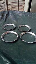 chrome wheel rings for sale  WOLVERHAMPTON