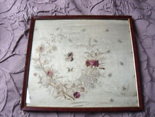 Framed antique silk for sale  NESTON
