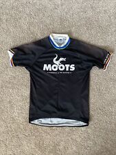 Vintage Cycling Jersey Black Moots Riders Club Shirt Voler Medium M for sale  Shipping to South Africa