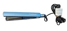 BaByliss PRO 1 1/4" Nano Titanium 450f Indicator Light Straightening Iron Blue  for sale  Shipping to South Africa