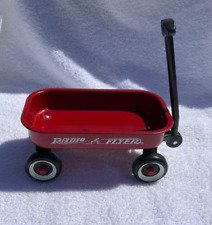 Radio Flyer Niños Pequeño Carro Rojo Manija de Trabajo Juguete de Metal Pequeño Mini segunda mano  Embacar hacia Argentina