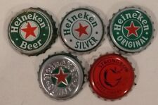 05 tampas de tampa de coroa de garrafa de cerveja Heineken Vietnã / kronkorken / tappi / chapa comprar usado  Enviando para Brazil