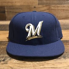 Boné de beisebol Milwaukee Brewers masculino ajustado 7 3/4 azul New Era MLB feito nos EUA comprar usado  Enviando para Brazil