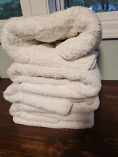 3 Waterworks White bath towels & 1 matching waterworks bath mat EUC for sale  Shipping to South Africa