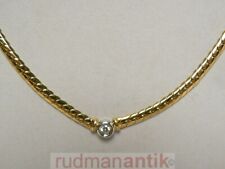 Halskette collier gold gebraucht kaufen  Köln