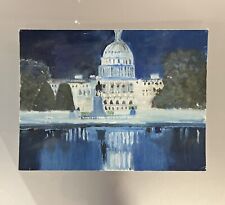 capitol hills oil painting for sale  Frederick