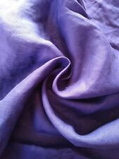 Purple linen curtain for sale  LONDON