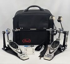 Pearl Eliminator pedal de bateria contrabaixo com estojo e kick pad aquariano, usado comprar usado  Enviando para Brazil